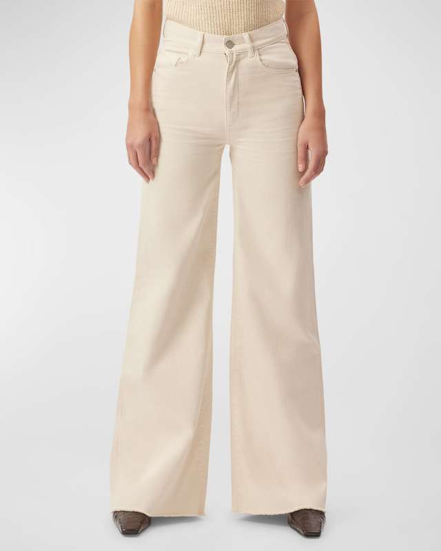 Hepburn Wide-Leg High Rise Vintage Jeans